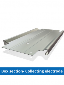 Box section-Collecting electrode
